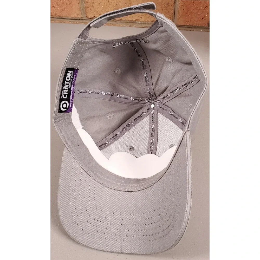 Motul Racing 2021 Road Race Gray Strapback Hat Cap Petit Lemans Podium Club